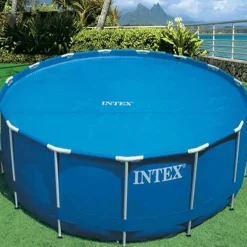 INTEX Piscina Y Spa-Cubierta solar de piscina redonda 457 cm
