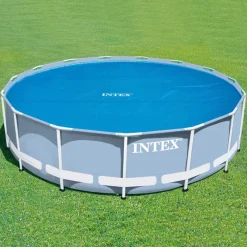 INTEX Piscina Y Spa-Cubierta solar de piscina redonda 457 cm