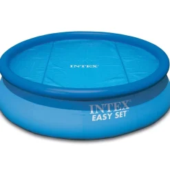INTEX Piscina Y Spa-Cubierta solar de piscina redonda 457 cm