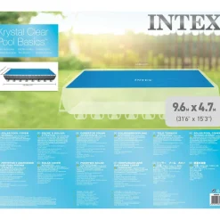 INTEX Piscina Y Spa-Cubierta solar para piscina rectangular 975x488 cm