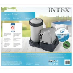 INTEX Piscina Y Spa-Depuradora de cartucho 9463 L/h