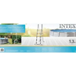 INTEX Escalera de seguridad para piscina 5 peldaños 132 cm Outlet