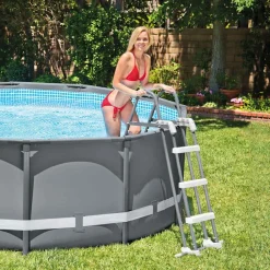 INTEX Piscina Y Spa-Escalera de seguridad para piscina 3 peldaños 91-107 cm