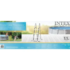 INTEX Piscina Y Spa-Escalera de seguridad para piscina 3 peldaños 91-107 cm
