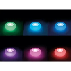 INTEX Piscina Y Spa-Otomana con LED 86x33 cm
