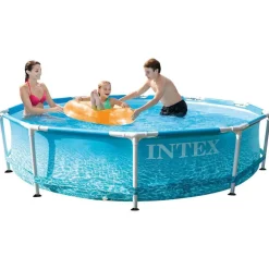 INTEX Piscina Beachside Metal Frame 305x76 cm Outlet