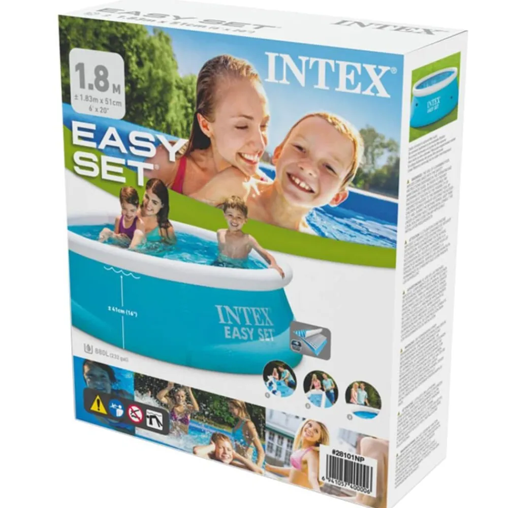 INTEX Piscina Y Spa-Piscina Easy Set 183x51 cm 28101NP
