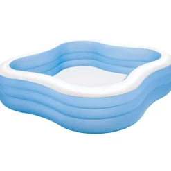 INTEX Piscina hinchable Beach Wave 229x229x56 cm 57495NP Clearance