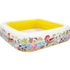 INTEX Piscina Y Spa-Piscina hinchable con parasol 157x157x122 cm