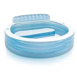 INTEX Piscina Y Spa-Piscina inflable Family Lounge Pool 57190NP