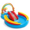 INTEX Piscina inflable Rainbow Ring Play Center 297x193 x135cm 57453NP Best