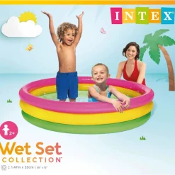 INTEX Piscina inflable Sunset 3 anillos 147x33 cm Sale
