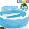 INTEX Piscina Y Spa-Piscina inflable Swim Center Family Lounge Pool