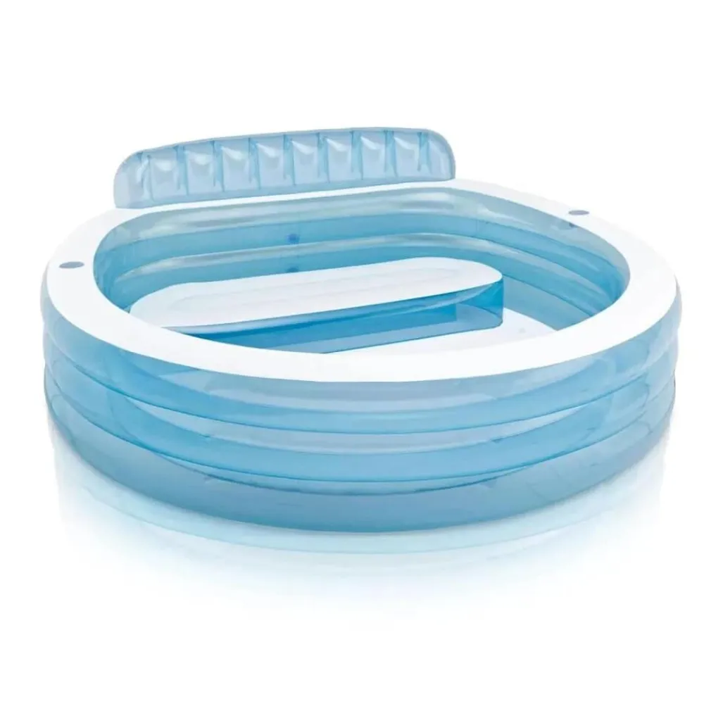INTEX Piscina Y Spa-Piscina inflable Swim Center Family Lounge Pool