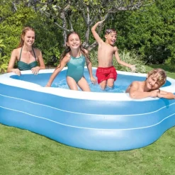 INTEX Piscina Y Spa-Piscina Swim Center Beach Wave 229x229x56 cm 57495NP