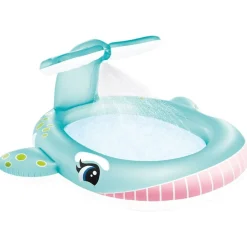 INTEX Piscina Whale Spray 201x196x91 cm