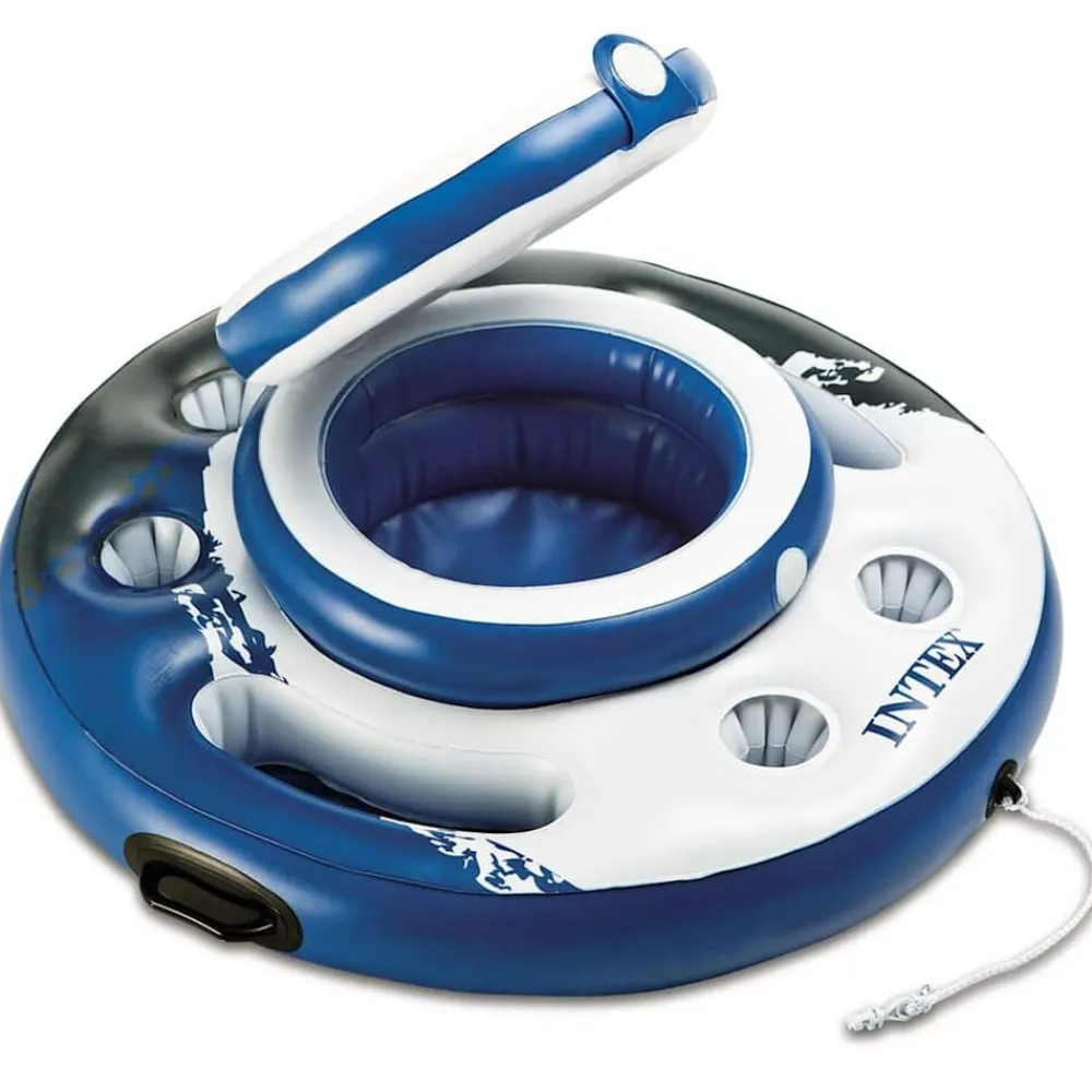 INTEX Piscina Y Spa-Portavasos y nevera hinchable Mega Chill