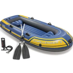 INTEX Set barca inflable con remos y bomba Challenger 3 68370NP Outlet