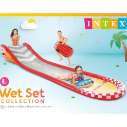 INTEX Piscina Y Spa-Tobogán deslizante de agua 561x119x76 cm