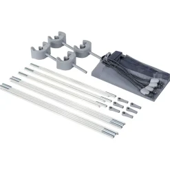 INTEX Piscina Y Spa-Toldo de piscina gris claro