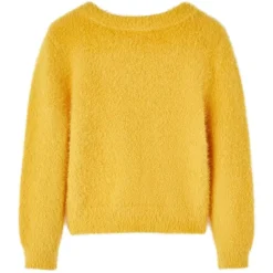 vidaXL Jersey de punto infantil 92 Ocre Discount