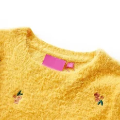 vidaXL Jersey de punto infantil 92 Ocre Discount