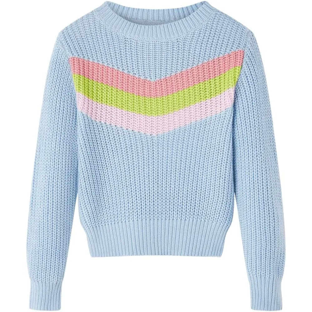 vidaXL Jersey de punto infantil azul 92 Online