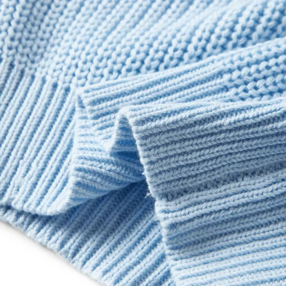 vidaXL Jersey de punto infantil azul 92 Online