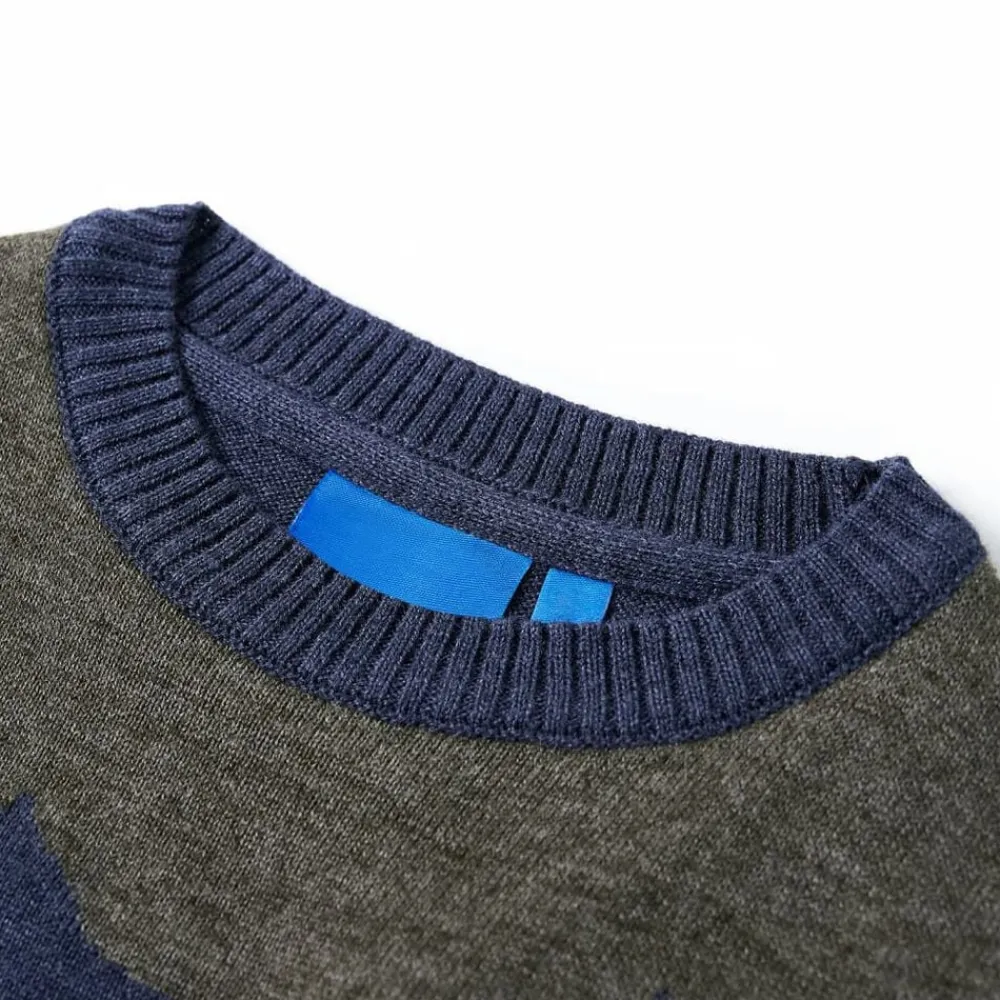 vidaXL Jersey de punto infantil azul marino 92 Best