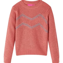 vidaXL Jersey de punto infantil rosa medio 128 Online