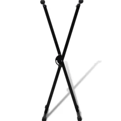 vidaXL Juego de taburete y soporte ajustable para teclado Online