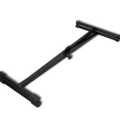 vidaXL Juego de taburete y soporte ajustable para teclado Online