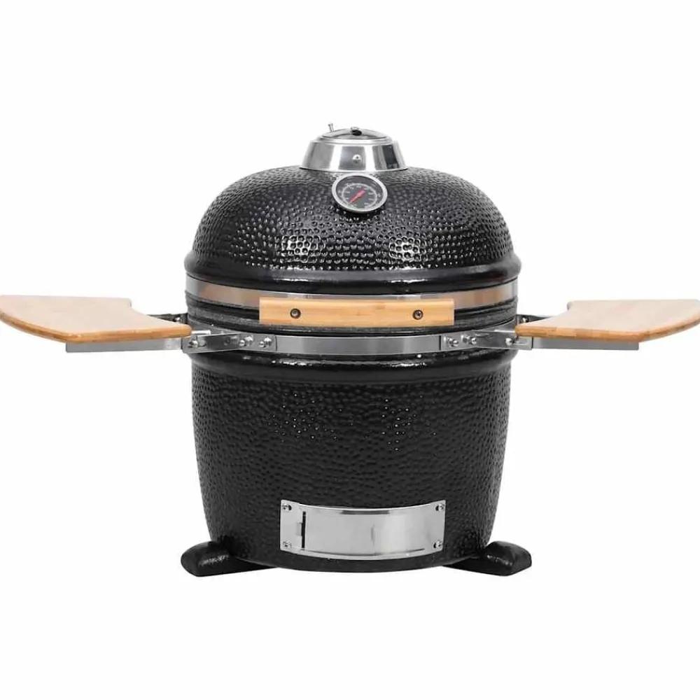 vidaXL Kamado Barbacoa Parrilla Quemador Cerámica 33 Cm