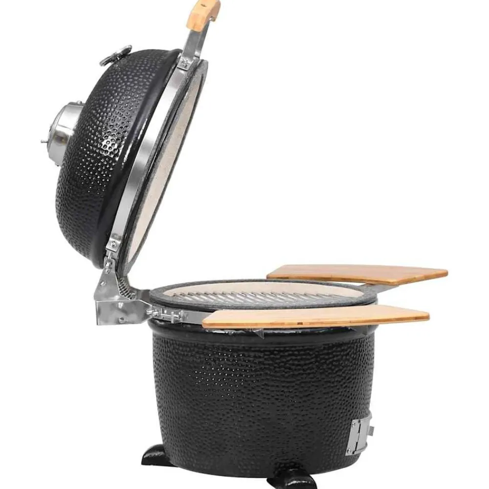 vidaXL Kamado Barbacoa Parrilla Quemador Cerámica 33 Cm