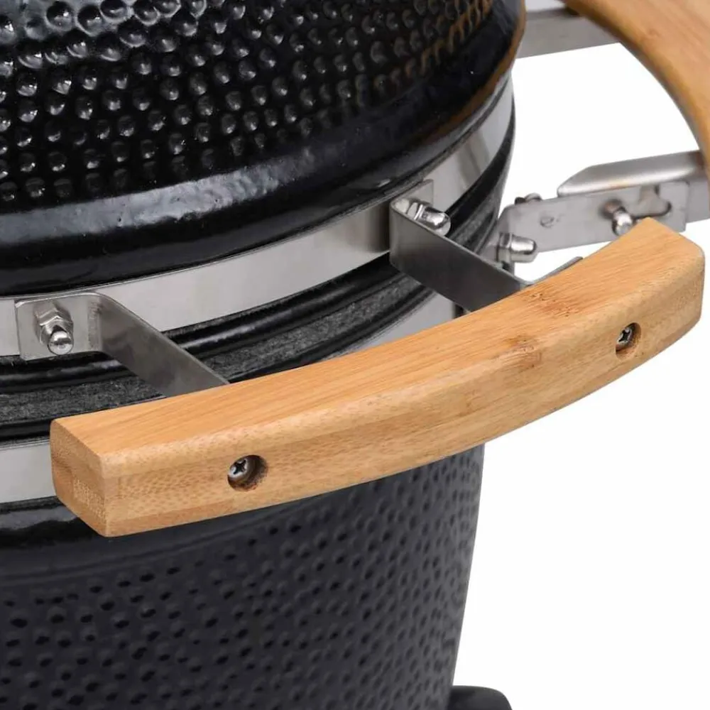 vidaXL Kamado Barbacoa Parrilla Quemador Cerámica 33 Cm