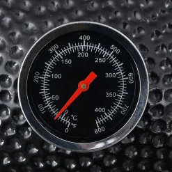 vidaXL Kamado Barbacoa Parrilla y Ahumador Cerámico 33 cm Negro Online