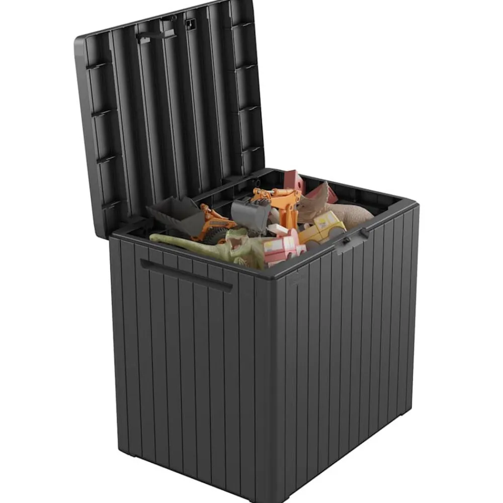 Keter Muebles De Jardín-Caja de almacenamiento de jardín City 113 L
