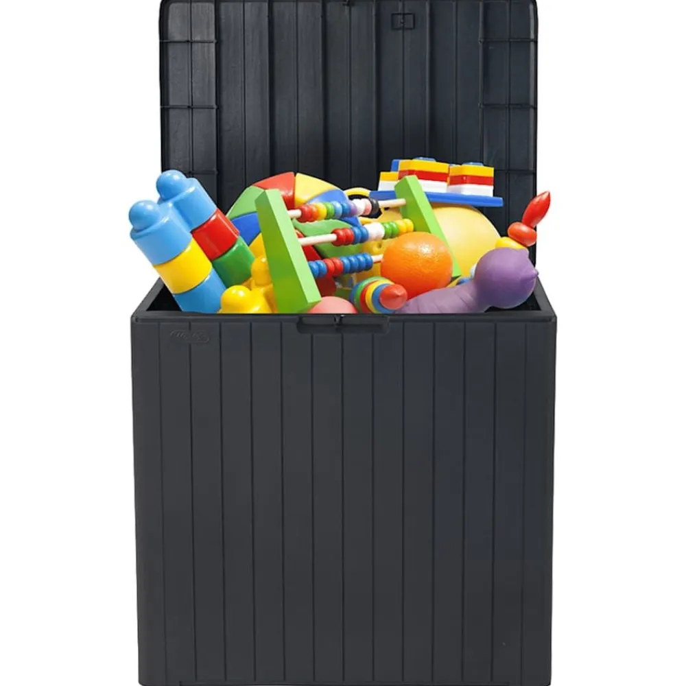 Keter Muebles De Jardín-Caja de almacenamiento de jardín City 113 L