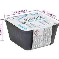 vidaXL Lafita Absorbedores de humedad con bolsas de recambio 2 unidades 450 g Hot