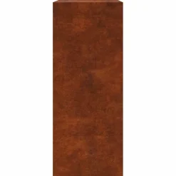 vidaXL Accesorios Para Hornos De Leña Y Chimeneas-Leñero 100x40x100 cm Acero oxidado