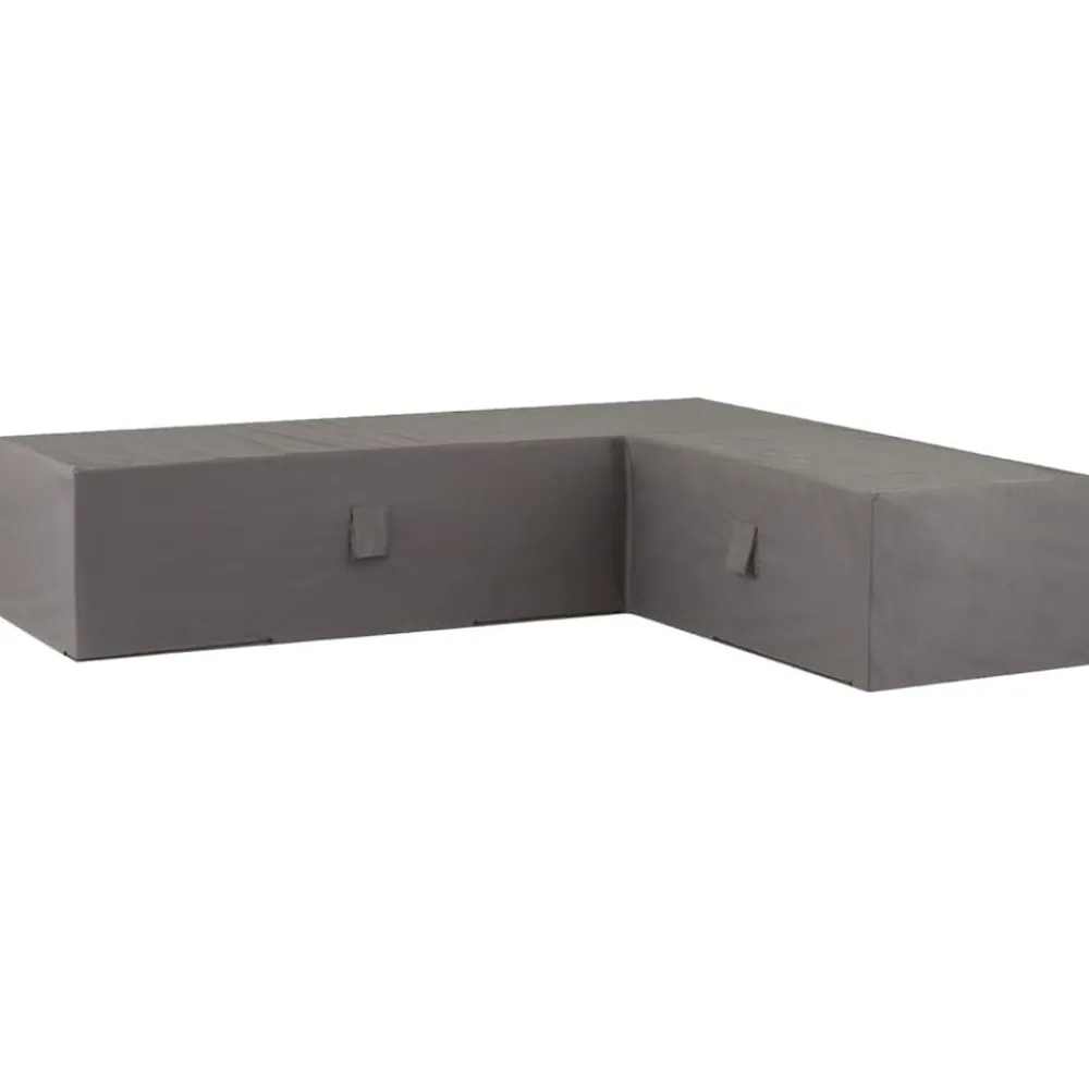 Madison Accesorios Para Muebles De Jardín-Funda para juego de muebles de jardín gris 255x255x70 cm