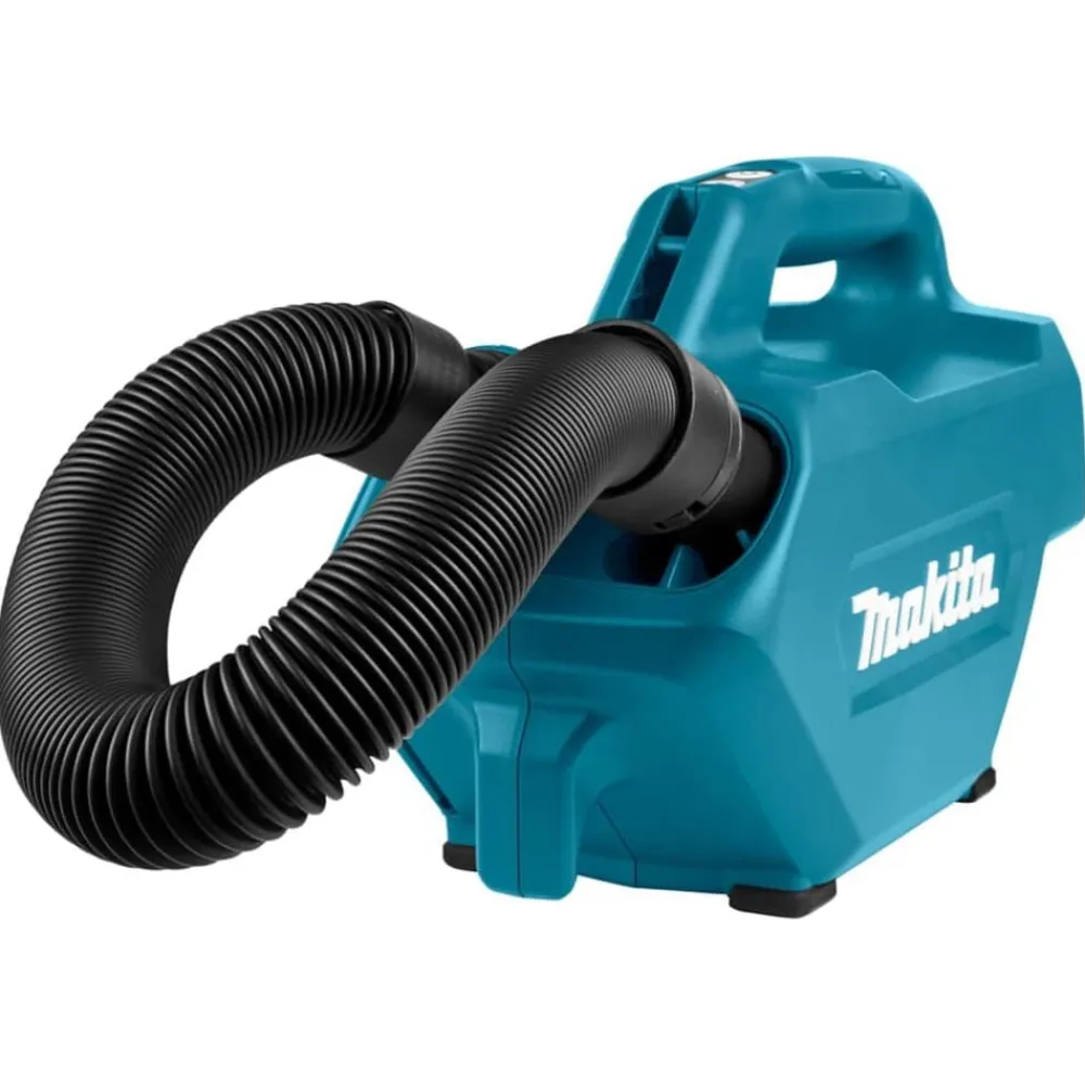 Makita Aspiradora con batería 10,8 V azul Best