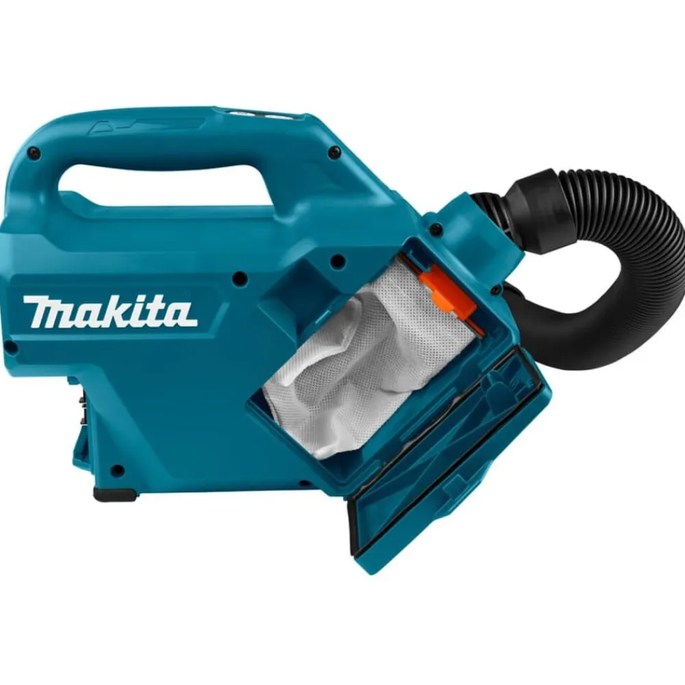 Makita Aspiradora con batería 10,8 V azul Best