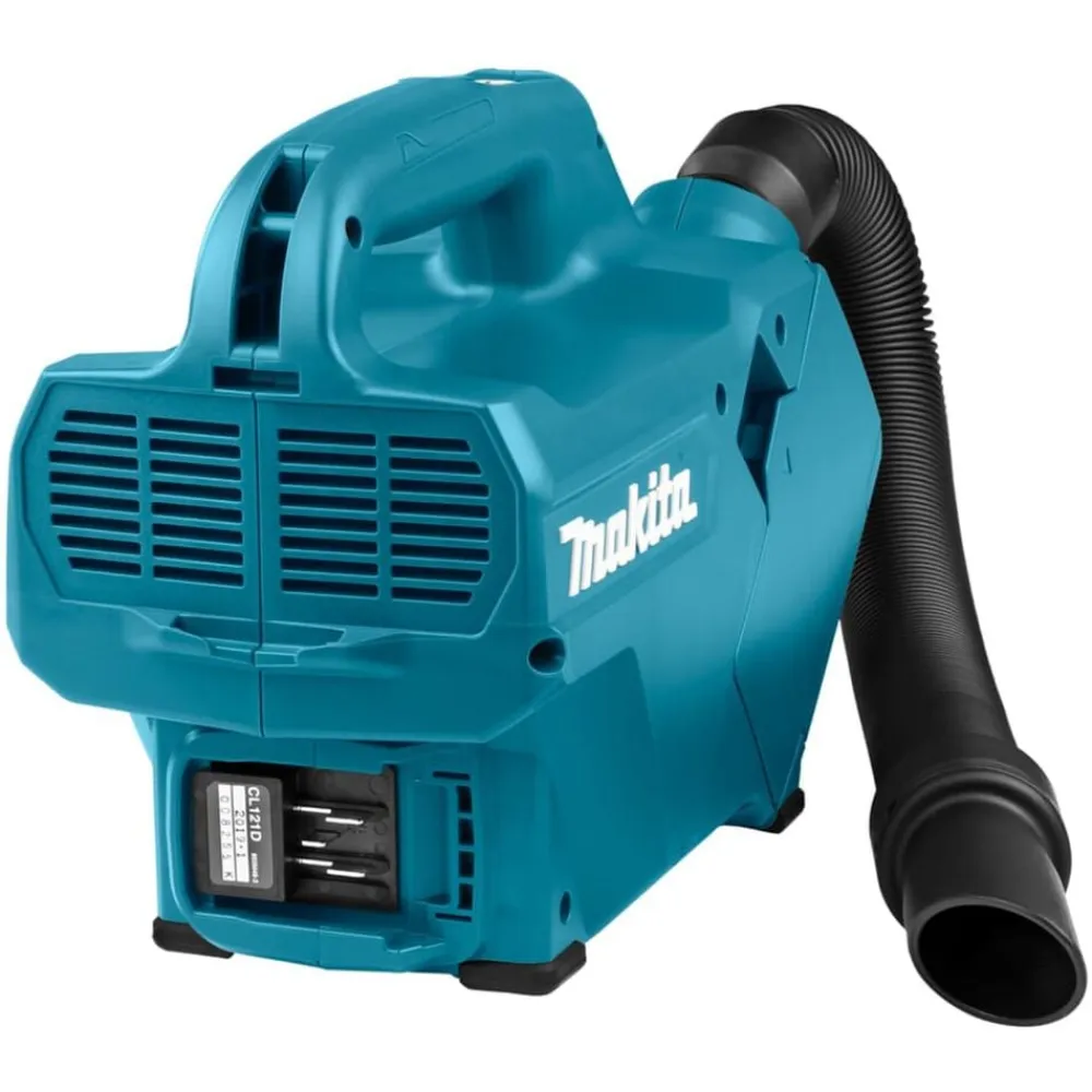 Makita Aspiradora con batería 10,8 V azul Best