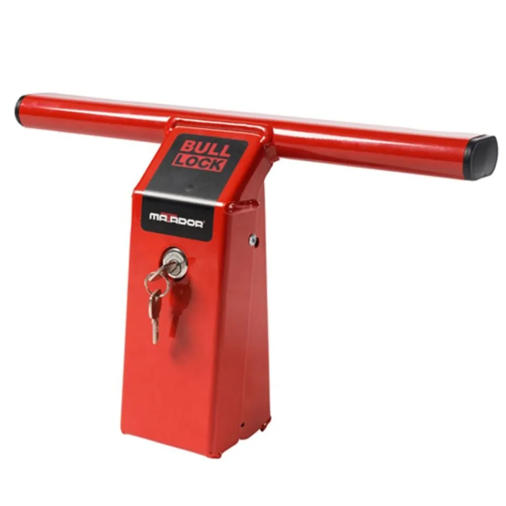Matador Barra de seguridad para puerta de furgoneta Bull Lock 2.0 roja