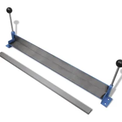vidaXL Máquina plegadora manual de placas de acero, 760 mm Clearance
