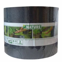 Nature Bordura de jardín 0,15x10 m Negro Sale