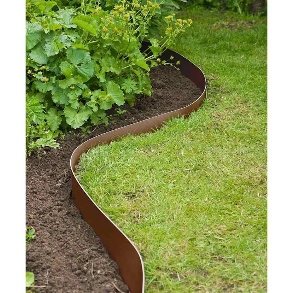 Nature Bordura de jardín 0,15x10 m Terracota Sale