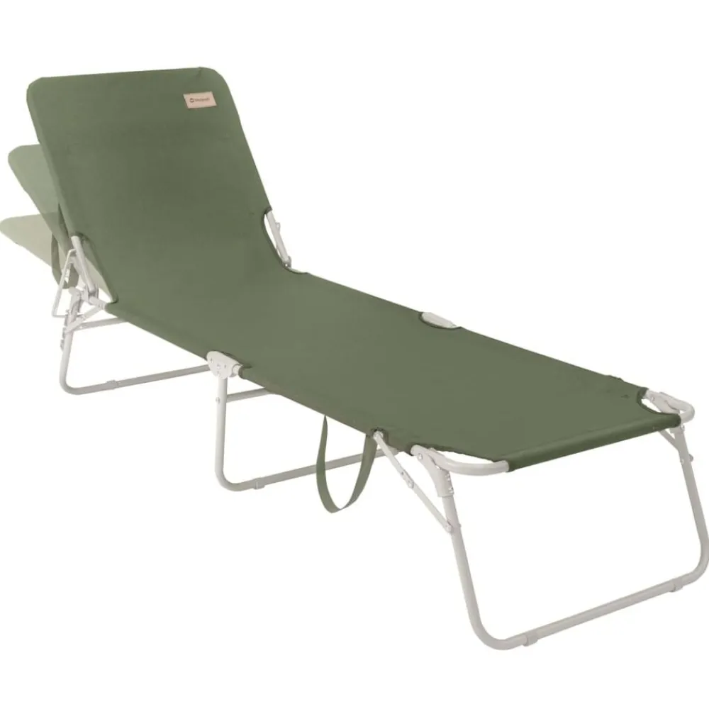 Outwell Tumbona plegable de camping Tenby viñedo Verde Discount