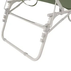 Outwell Tumbona plegable de camping Tenby viñedo Verde Discount